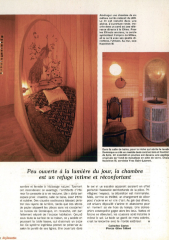 Art et Décoration – 1995